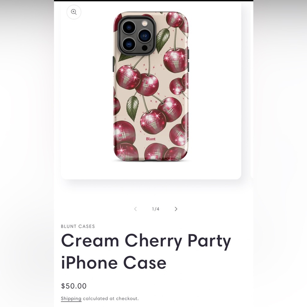Cherry Case for iPhone 14 Pro Max